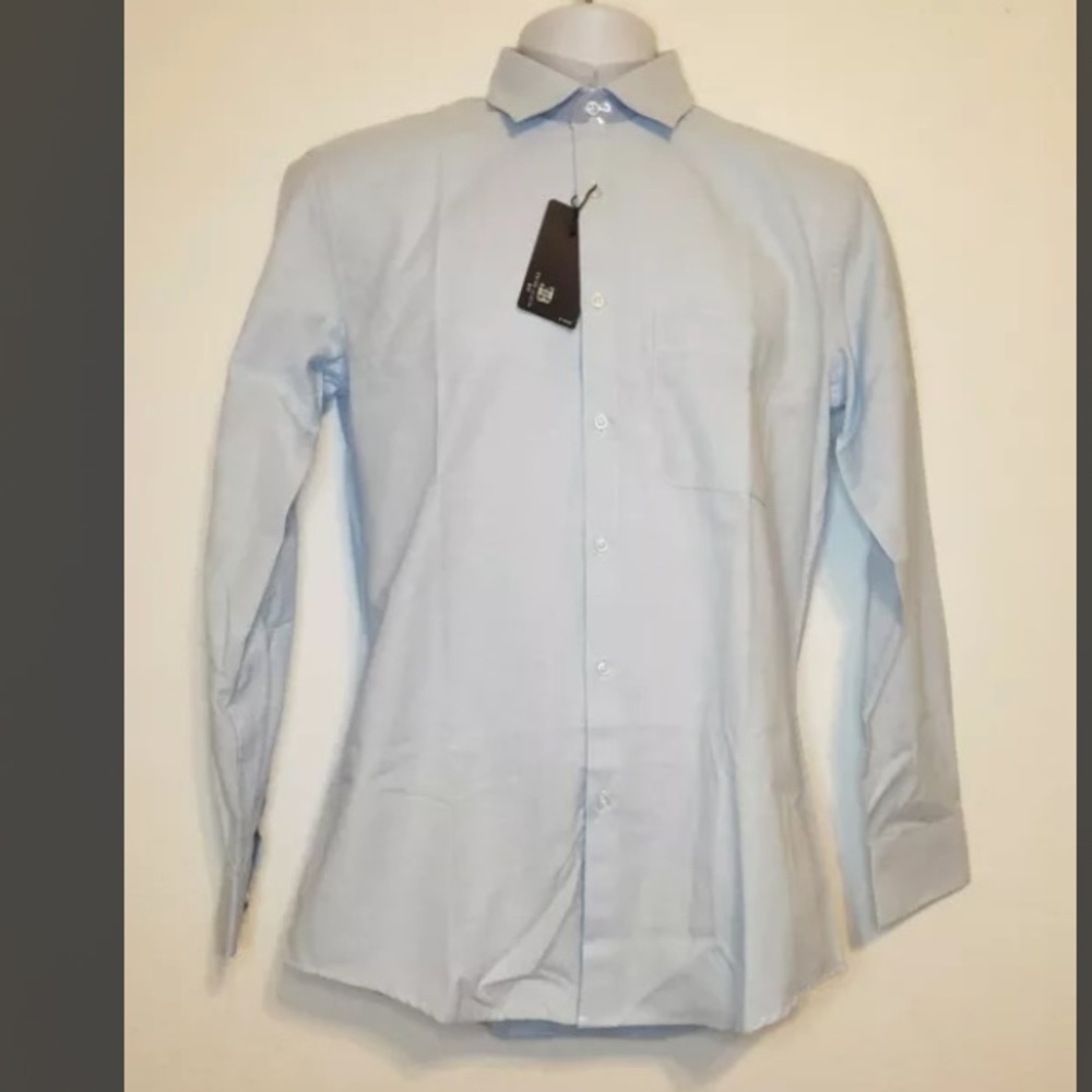 Men's Long Sleeve Button Down Dress Shirt